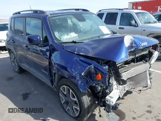2018 Jeep Renegade Latitude with VIN ZACCJABB0JPH10574, listed as a IAAI auction lot 41736481 with 70,730 mi miles and . Bid and sale history available at DreamBid. Image 6.