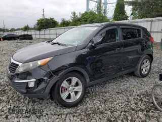 2012 Kia Sportage LX with VIN KNDPBCA23C7292376, listed as a Copart auction lot 62614005 with Not provided miles and Salvage title. Bid and sale history available at DreamBid. Image 1.