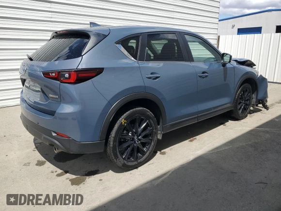2024 Mazda CX-5 2.5 S Carbon Edition with VIN JM3KFBCL3R0482170, listed as a Copart auction lot 53569805 with 21,344 mi miles and Non Repairable. Bid and sale history available at carsss.com. Image 3.