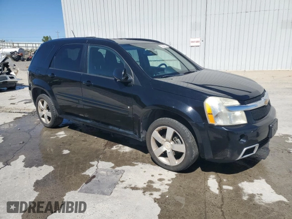 2008 Chevrolet Equinox Sport z VIN 2CNDL037186292984, wystawiony jako Copart lot #53504055 z przebiegiem 129 427 mil mil oraz Szkoda całkowita • Salvage title. Historia ofert i sprzedaży dostępna na DreamBid. Obrazek 4.