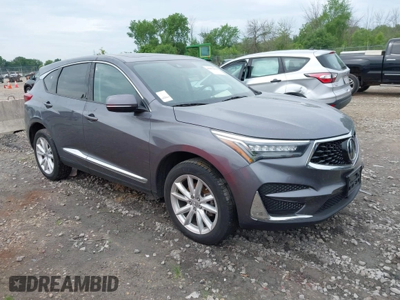 2019 Acura RDX with VIN 5J8TC2H37KL034504, listed as a IAAI auction lot 42451078 with Not provided miles and . Bid and sale history available at DreamBid. Image 1.