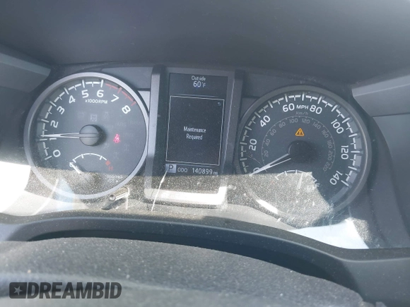 2016 Toyota Tacoma SR with VIN 3TMCZ5AN0GM003224, listed as a IAAI auction lot 42289910 with 140,899 mi miles and . Bid and sale history available at DreamBid. Image 7.