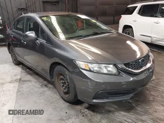 2013 Honda Civic LX with VIN 2HGFB2F52DH603098, listed as a IAAI auction lot 41953099 with 137,634 mi miles and . Bid and sale history available at DreamBid. Image 1.