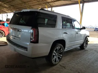 2018 GMC Yukon Denali with VIN 1GKS1CKJ4JR352531, listed as a Copart auction lot 43398305 with 73,781 mi miles and Salvage Title. Bid and sale history available at carsss.com. Image 3.