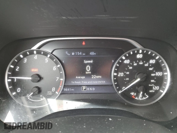2022 Nissan Frontier SV with VIN 1N6ED1EJ3NN683076, listed as a Copart auction lot 45451643 with 9,841 mi miles. Bid and sale history available at carsss.com. Image 9.