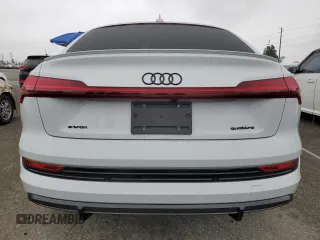 2023 Audi e-tron Sportback Premium Plus z VIN WA12ABGE1PB007387, wystawiony jako Copart lot #50734225 z przebiegiem 48 484 mil mil oraz Szkoda całkowita • Salvage title. Historia ofert i sprzedaży dostępna na DreamBid. Obrazek 6.