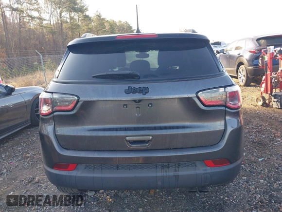 2020 Jeep Compass Latitude w/Sun/Safety Pkg with VIN 3C4NJCBB9LT236530, listed as a IAAI auction lot 41516261 with 67,158 mi miles. Bid and sale history available at carsss.com. Image 16.