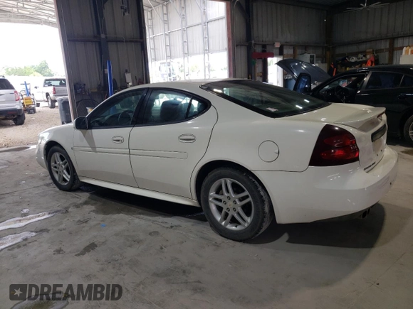 2007 Pontiac Grand Prix GT with VIN 2G2WR554071133529, listed as a Copart auction lot 61960005 with 244,078 mi miles and Salvage title. Bid and sale history available at DreamBid. Image 2.