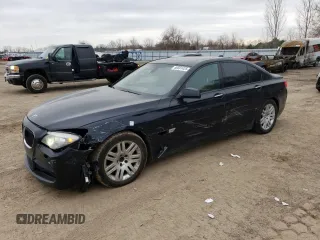 2012 BMW 7 Series 750i xDrive with VIN WBAKC6C5XCC396366, listed as a Copart auction lot 50591425 with 174,374 mi miles and Clean Title. Bid and sale history available at DreamBid. Image 1.
