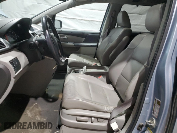 2013 Honda Odyssey EX-L with VIN 5FNRL5H68DB059146, listed as a Copart auction lot 47190105 with 200,378 mi miles and Salvage Title. Bid and sale history available at DreamBid. Image 7.