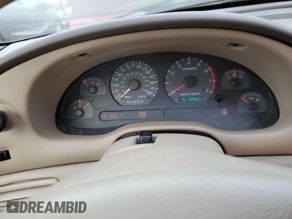 1999 Ford Mustang GT with VIN 1FAFP42XXXF100630, listed as a Copart auction lot 85198374 with 151,356 mi miles and Salvage Title. Bid and sale history available at carsss.com. Image 9.