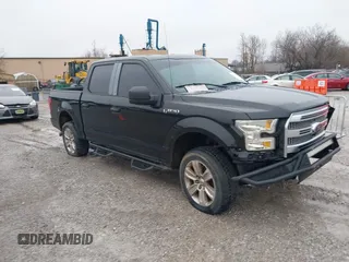 2015 Ford F-150 XLT with VIN 1FTEW1EP8FFC50785, listed as a IAAI auction lot 41104897 with 140,695 mi miles and . Bid and sale history available at DreamBid. Image 1.