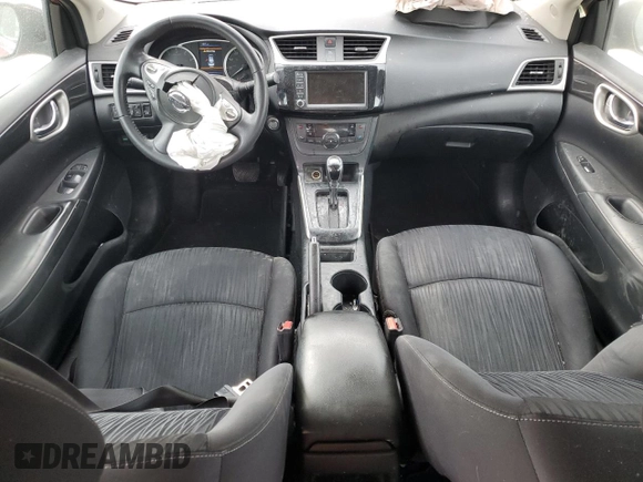 2019 Nissan Sentra SV with VIN 3N1AB7AP9KY225371, listed as a Copart auction lot 48354345 with 92,611 mi miles and Salvage Title. Bid and sale history available at DreamBid. Image 8.