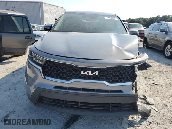 2023 Kia Sorento LX with VIN 5XYRGDLC0PG168595, listed as a Copart auction lot 75653064 with 40,192 mi miles and Non Repairable. Bid and sale history available at carsss.com. Image 5.