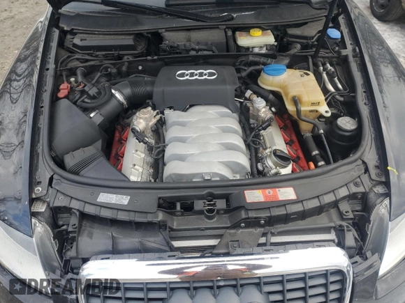 2008 Audi A6 z VIN WAUDV74F68N154086, wystawiony jako Copart lot #42341265 z przebiegiem Nie podano mil oraz Szkoda całkowita • Salvage title. Historia ofert i sprzedaży dostępna na DreamBid. Obrazek 11.