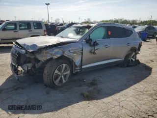 2021 Genesis GV80 with VIN KMUHBDSB0MU034504, listed as a Copart auction lot 54057885 with Not provided miles and Non repairable. Bid and sale history available at DreamBid. Image 1.