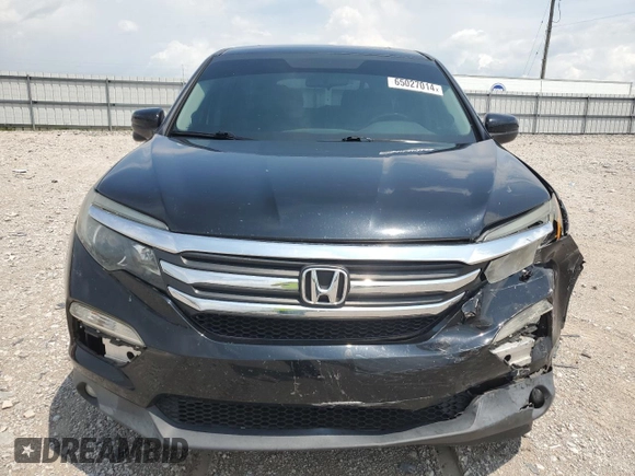2017 Honda Pilot EX-L with VIN 5FNYF6H56HB024479, listed as a Copart auction lot 65027014 with 88,122 mi miles and Salvage Title. Bid and sale history available at DreamBid. Image 5.