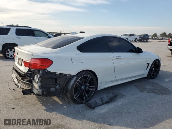 2016 BMW 4 Series 435i with VIN WBA3R1C59GK529765, listed as a Copart auction lot 69156354 with 66,654 mi miles and Salvage title. Bid and sale history available at DreamBid. Image 3.