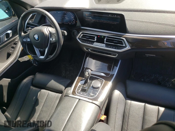 2021 BMW X5 xDrive45e with VIN 5UXTA6C01M9H62393, listed as a Copart auction lot 47083315 with 66,910 mi miles and Salvage title. Bid and sale history available at DreamBid. Image 8.