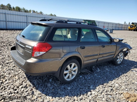 2008 Subaru Outback (Natl) i with VIN 4S4BP61C387339494, listed as a Copart auction lot 84792284 with 0 mi miles and Non Repairable. Bid and sale history available at carsss.com. Image 3.