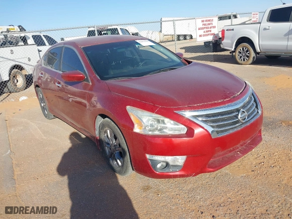 2015 Nissan Altima 2.5 SV with VIN 1N4AL3AP6FC221642, listed as a IAAI auction lot 41872161 with 103,600 mi miles. Bid and sale history available at carsss.com. Image 1.
