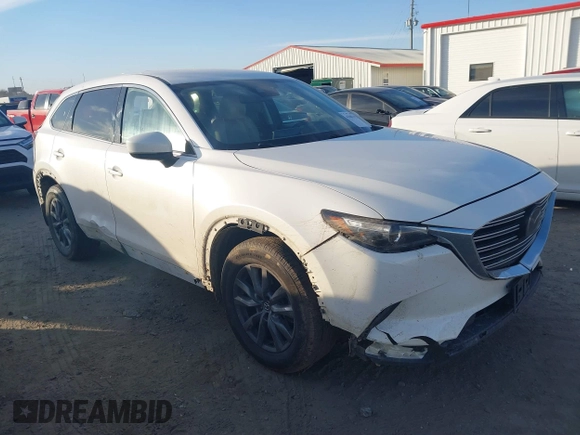 2021 Mazda CX-9 Touring with VIN JM3TCBCY1M0507696, listed as a IAAI auction lot 41681192 with 69,330 mi miles. Bid and sale history available at carsss.com. Image 1.