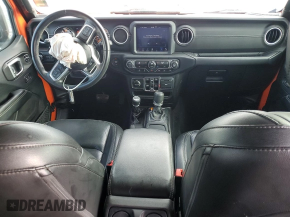 2018 Jeep Wrangler Unlimited Sahara with VIN 1C4HJXEN2JW326894, listed as a Copart auction lot 59691955 with 53,141 mi miles and Salvage title. Bid and sale history available at DreamBid. Image 8.