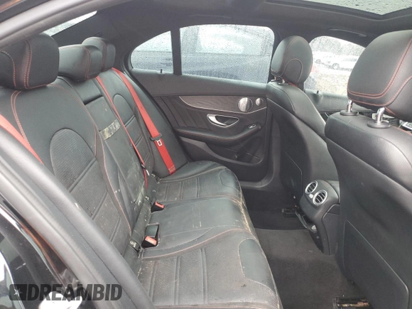 2016 Mercedes-Benz C 450 AMG with VIN 55SWF6EBXGU141562, listed as a Copart auction lot 52255705 with Not Provided miles and Clean Title. Bid and sale history available at carsss.com. Image 10.