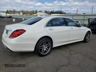 2014 Mercedes-Benz S 550 with VIN WDDUG8FB4EA025818, listed as a Copart auction lot 54918825 with 80,706 mi miles and Salvage Title. Bid and sale history available at carsss.com. Image 3.