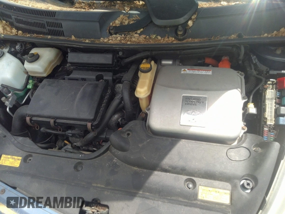 2005 Toyota Prius with VIN JTDKB20U253046808, listed as a IAAI auction lot 42197163 with 230,453 mi miles and . Bid and sale history available at DreamBid. Image 10.