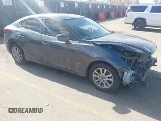 2014 Mazda 3 i Grand Touring with VIN JM1BM1W7XE1142039, listed as a IAAI auction lot 41688696 with 198,564 mi miles. Bid and sale history available at carsss.com. Image 1.