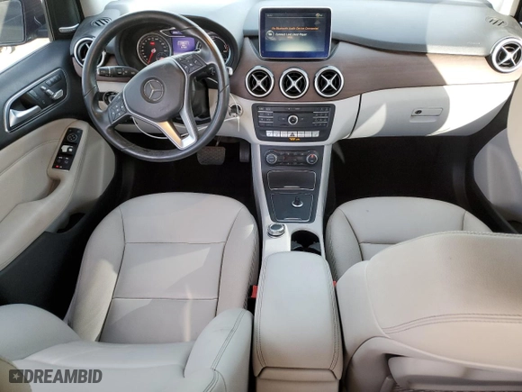 2015 Mercedes-Benz B-Class with VIN WDDVP9ABXFJ004622, listed as a Copart auction lot 86382364 with 67,755 mi miles and Salvage Title. Bid and sale history available at carsss.com. Image 8.