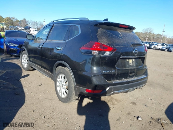 2020 Nissan Rogue SV with VIN JN8AT2MV9LW144973, listed as a IAAI auction lot 41612658 with 41,372 mi miles. Bid and sale history available at carsss.com. Image 3.