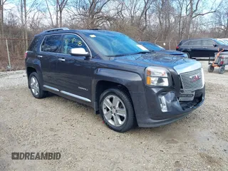 2015 GMC Terrain Denali with VIN 2GKALUEK9F6249981, listed as a IAAI auction lot 41716378 with 153,878 mi miles. Bid and sale history available at carsss.com. Image 1.