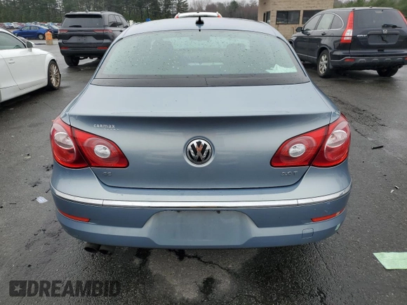 2012 Volkswagen CC R-Line with VIN WVWMP7ANXCE552032, listed as a Copart auction lot 53165885 with 120,589 mi miles and Salvage title. Bid and sale history available at DreamBid. Image 6.