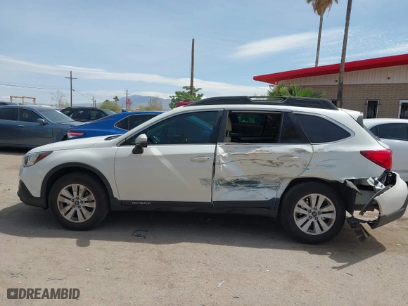 2018 Subaru Outback Premium with VIN 4S4BSAFC8J3307325, listed as a IAAI auction lot 41936266 with 44,588 mi miles. Bid and sale history available at carsss.com. Image 14.