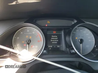 2014 Audi S5 Prestige z VIN WAUVGAFH9EN014880, wystawiony jako Copart lot #56047975 z przebiegiem 85 406 mil mil oraz Szkoda całkowita • Salvage title. Historia ofert i sprzedaży dostępna na DreamBid. Obrazek 9.