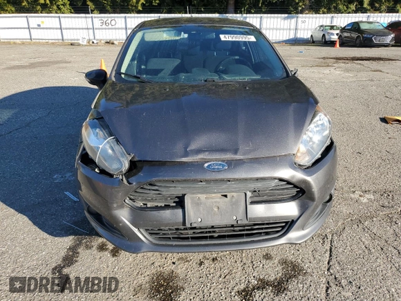 2016 Ford Fiesta SE with VIN 3FADP4EJ2GM208495, listed as a Copart auction lot 47990995 with Not Provided miles and Salvage Title. Bid and sale history available at carsss.com. Image 5.