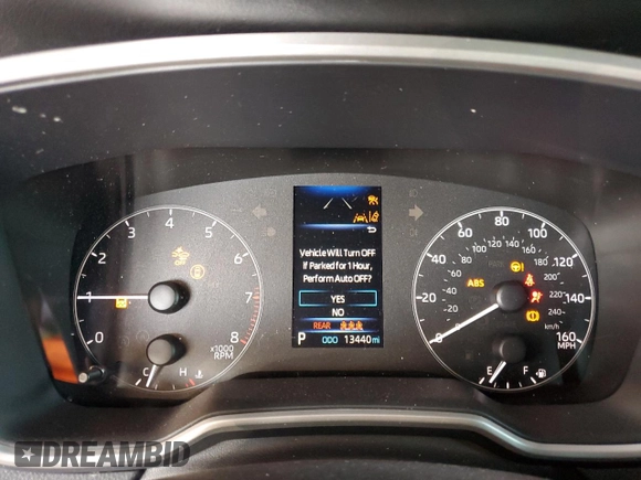 2024 Toyota Corolla SE with VIN JTND4MBE1R3218767, listed as a Copart auction lot 75134184 with 13,440 mi miles and Salvage Title. Bid and sale history available at DreamBid. Image 9.