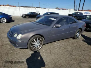2004 Mercedes-Benz CL-Class with VIN WDBPJ75J64A042161, listed as a Copart auction lot 81855034 with 115,980 mi miles and Salvage Title. Bid and sale history available at carsss.com. Image 1.