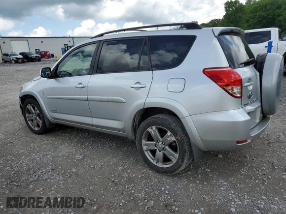 2008 Toyota RAV4 Sport with VIN JTMBK32V185056847, listed as a Copart auction lot 55513695 with 205,866 mi miles and Salvage title. Bid and sale history available at DreamBid. Image 2.
