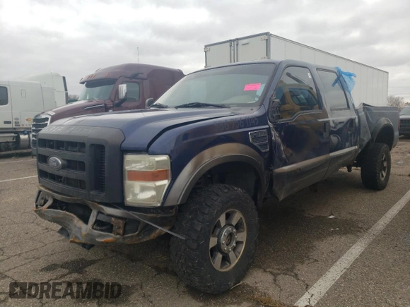 2008 Ford F-350 XL z VIN 1FTWW315X8EA98344, wystawiony jako Copart lot #42523635 z przebiegiem 74 639 mil mil oraz Czysty tytuł • Clean title. Historia ofert i sprzedaży dostępna na DreamBid. Obrazek 1.
