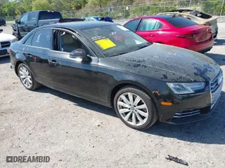 2017 Audi A4 Premium with VIN WAUANAF4XHN006700, listed as a IAAI auction lot 41886496 with 64,758 mi miles. Bid and sale history available at carsss.com. Image 1.