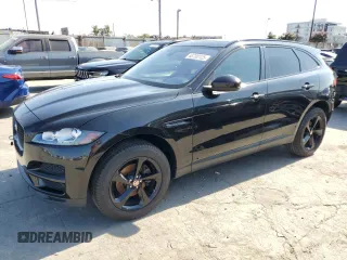 2018 Jaguar F-Pace 25t Premium with VIN SADCJ2FX0JA255130, listed as a Copart auction lot 63700125 with 68,931 mi miles and Clean title. Bid and sale history available at DreamBid. Image 1.