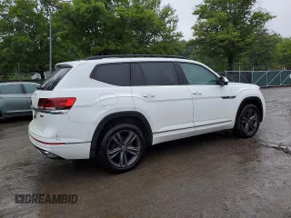 2021 Volkswagen Atlas SE with VIN 1V2RR2CA7MC611353, listed as a Copart auction lot 57562115 with 91,619 mi miles and Salvage title. Bid and sale history available at DreamBid. Image 3.