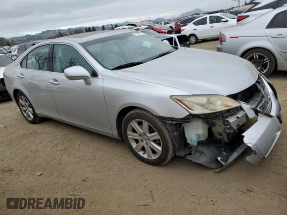 2007 Lexus ES 330 with VIN JTHBJ46G072017783, listed as a Copart auction lot 41894255 with 214,888 mi miles and Salvage Title. Bid and sale history available at DreamBid. Image 4.