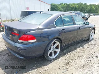 2003 BMW 7 Series 745i with VIN WBAGL63433DP66838, listed as a IAAI auction lot 42548738 with Not provided miles and . Bid and sale history available at DreamBid. Image 4.