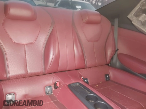 2018 Infiniti Q60 Red Sport 400 with VIN JN1FV7EL1JM630095, listed as a IAAI auction lot 41212992 with 97,970 mi miles and . Bid and sale history available at DreamBid. Image 8.