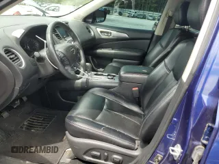 2017 Nissan Pathfinder SL z VIN 5N1DR2MM6HC677396, wystawiony jako Copart lot #56929385 z przebiegiem 93 867 mil mil oraz Szkoda całkowita • Salvage title. Historia ofert i sprzedaży dostępna na DreamBid. Obrazek 7.
