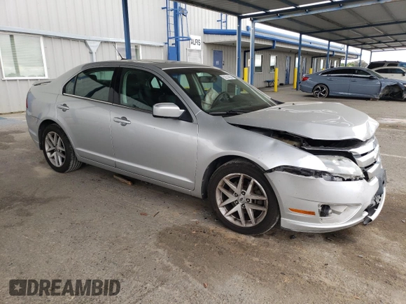 2012 Ford Fusion SEL with VIN 3FAHP0JA8CR378454, listed as a Copart auction lot 53514635 with 141,152 mi miles and Salvage Title. Bid and sale history available at carsss.com. Image 4.